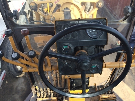 Máquina usada Japão pintura original Komatsu GD505A 20ton Grader no Japão com motor CAT