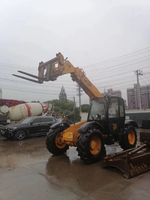 Telescópica manipuladora JCB 505 em boas condições em elevadora elétrica usada para 10 toneladas de peso operacional
