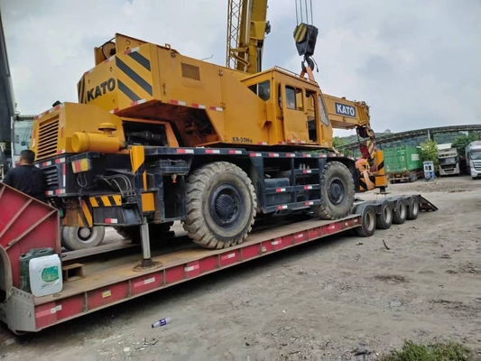178/kw Kato KR-35H 35TON Guindaste usado Japão Máquina hidráulica original Peso operacional