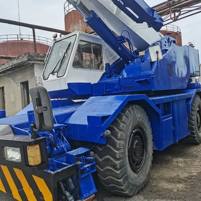 Tadano 25 toneladas Guindaste usado com máquina de rodas e peso operacional de 25 toneladas