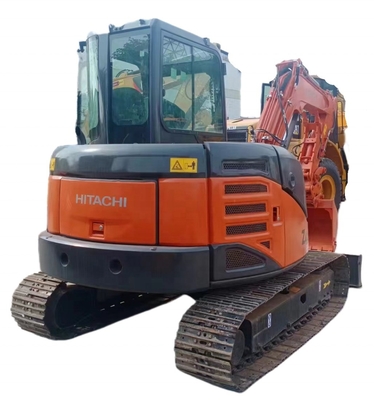 6500 KG Hitachi zx75us Excavadora Mini Digger Crawler Usada Original do Japão com Motor EPA