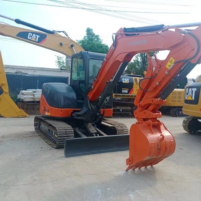 6500 KG Hitachi zx75us Excavadora Mini Digger Crawler Usada Original do Japão com Motor EPA