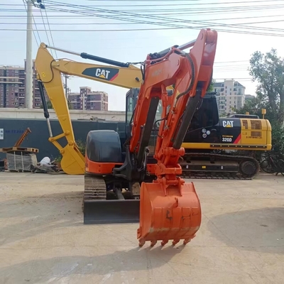 6500 KG Hitachi zx75us Excavadora Mini Digger Crawler Usada Original do Japão com Motor EPA