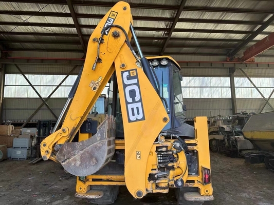 Horário de trabalho reduzido JCB 3CX Backhoe Loader com motor original do Reino Unido em tipo de roda móvel