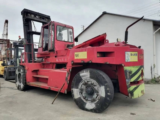 Caminhão de empilhadeira de 25 toneladas Mitsubishi FD250 com motor CAT e bomba hidráulica Nabtesco