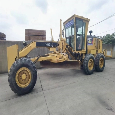 Horários de trabalho baixos 2021 CAT 140K Motor Grader Usado segunda mão original Caterpillar