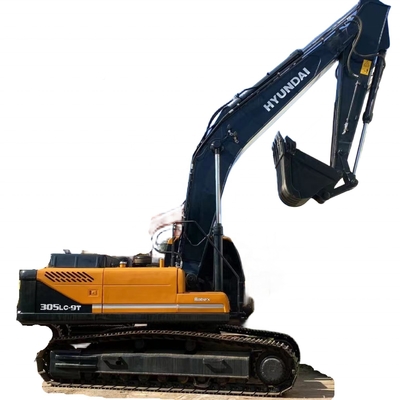 Excavadora Hyundai 305LC-9T usada com motor original e cilindro Liyuan na Coreia
