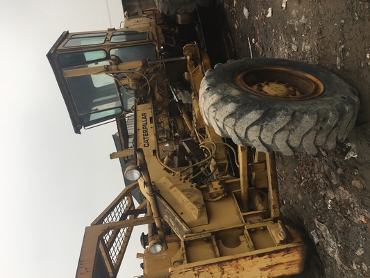 Boa condição, rolha de tambor duplo CAT 12G, máquina de classificação de terra usada do Japão.