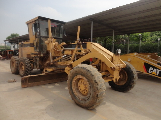 CAT Caterpillar120H Grader bom desempenho e do Japão para máquina de terra usada