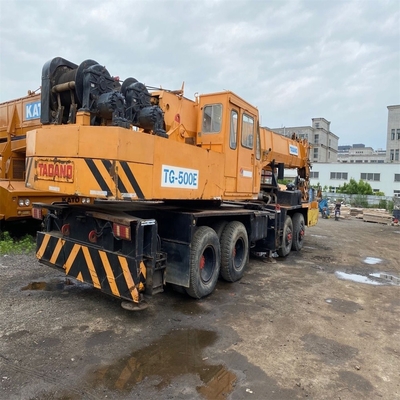 Shanghai TADANO 50T caminhão guindaste com cor original e horas de trabalho baixas 0-2000