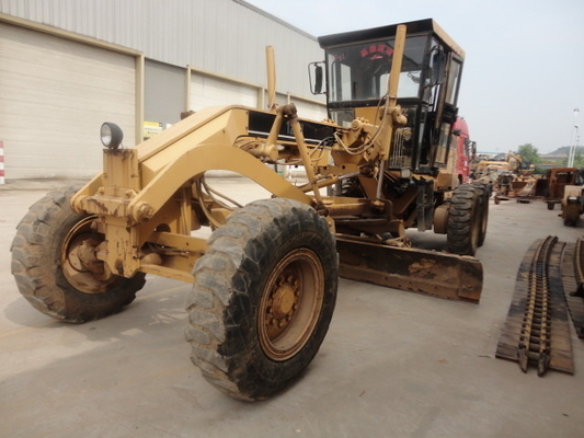 CAT Caterpillar120H Grader bom desempenho e do Japão para máquina de terra usada