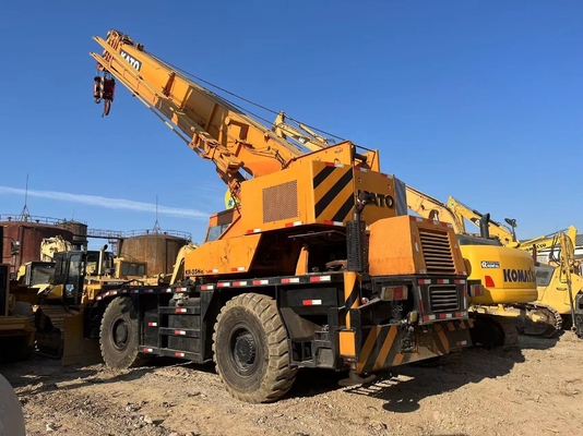 Cranes de máquinas de construção de fabricação japonesa 35t caminhão móvel e poucas horas de trabalho