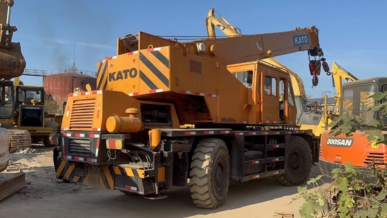 Cranes de máquinas de construção de fabricação japonesa 35t caminhão móvel e poucas horas de trabalho