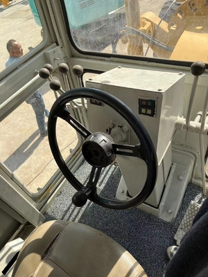 Lojas de reparação de máquinas usadas CAT140K Grader com motor Cummins e engrenagem de acionamento direto