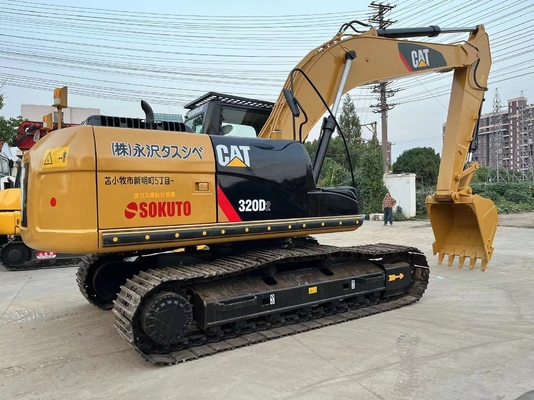 20 toneladas de peso operacional usado Japão Diesel Digger 320D2 com motor original no melhor