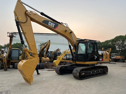 20 toneladas de peso operacional usado Japão Diesel Digger 320D2 com motor original no melhor