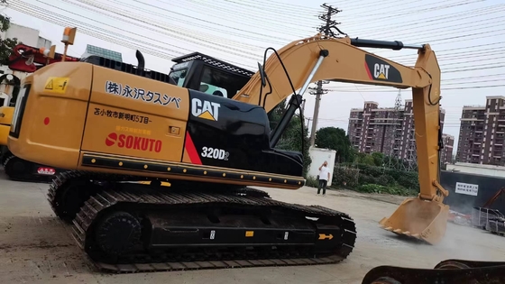 20 toneladas de peso operacional usado Japão Diesel Digger 320D2 com motor original no melhor