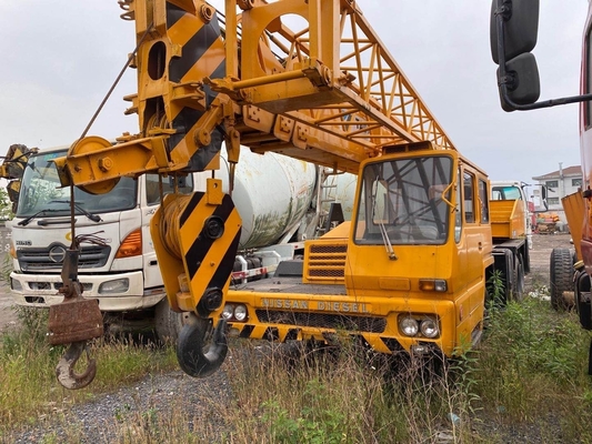 Original Japão TADANO 25 TON Cranes hidráulicos de segunda mão em Xangai Em bom estado