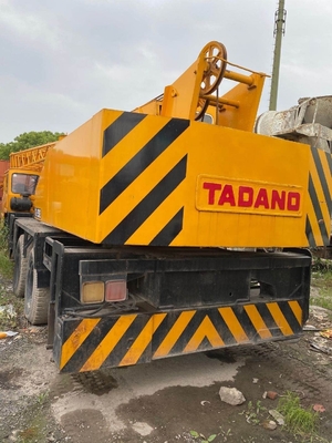 Original Japão TADANO 25 TON Cranes hidráulicos de segunda mão em Xangai Em bom estado