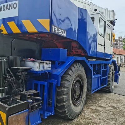 Japão fabricado TADANO 25 toneladas guindaste segunda mão 25T caminhão móvel com horas de trabalho em estoque