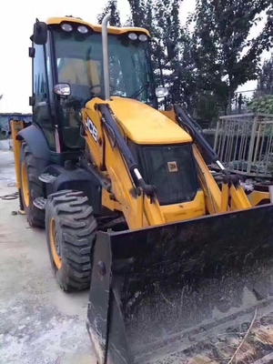 JCB 4CX/3CX Carregador de retroescavadeira usado com 0-2000 horas de trabalho e válvula hidráulica Liyuan