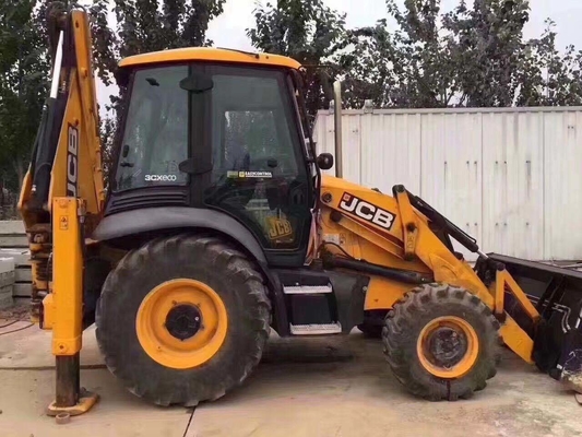 JCB 4CX/3CX Carregador de retroescavadeira usado com 0-2000 horas de trabalho e válvula hidráulica Liyuan