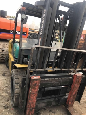Max. Carga de elevação 5TON Motor Diesel Usado Elevação de Paletes Hidráulica Empilhadeira Komatsu FD50