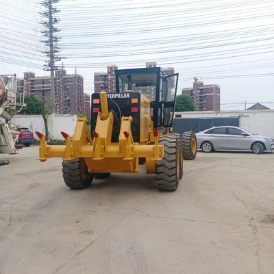 Máquina de classificação de motores CAT140K de segunda mão, cor original, máquinas de engenharia e construção