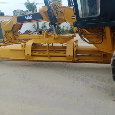 Máquina de classificação de motores CAT140K de segunda mão, cor original, máquinas de engenharia e construção