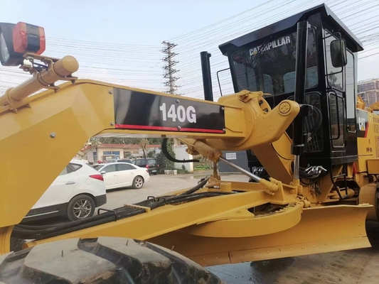 Grader usado CAT 140G Em bom estado Japão Máquina original para oficinas de reparação de máquinas