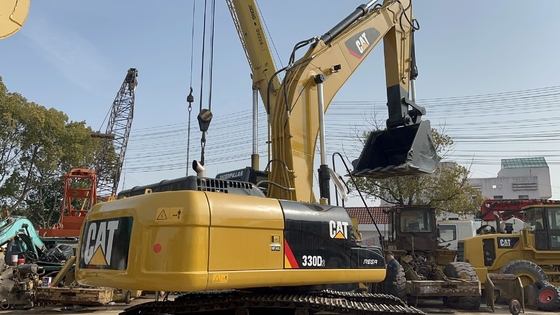 Excavadora de tipo móvel de rastreador Motor original usado 30ton Caterpillar 330D2 no Japão