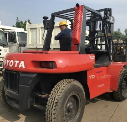 Japão fabricou uma empilhadeira de 7 toneladas com motor diesel para a Toyota FD70 de segunda mão