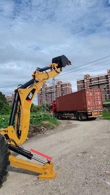 Pintura original 9TON Japão EPA Motor Hidráulica Backhoe Loader Caterpillar 420F CAT420F