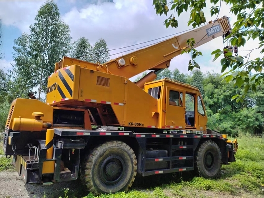 Kato KR-35H Excavator Top- Japão Motor para guindaste de caminhão de segunda mão