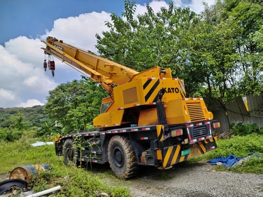 Kato KR-35H Excavator Top- Japão Motor para guindaste de caminhão de segunda mão