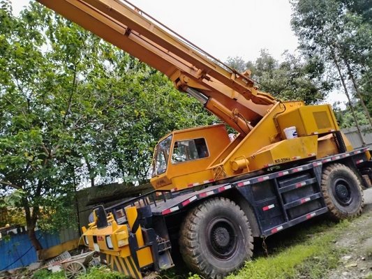 Kato KR-35H Excavator Top- Japão Motor para guindaste de caminhão de segunda mão