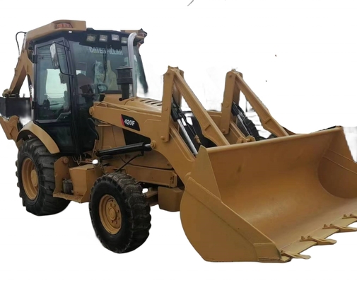 CAT 420F Carregadora de retroescavadeira com válvula hidráulica Liyuan do Japão, de peso operacional de 15 toneladas