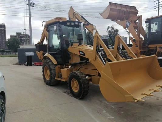 CAT 420F Carregadora de retroescavadeira com válvula hidráulica Liyuan do Japão, de peso operacional de 15 toneladas