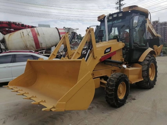 CAT 420F Carregadora de retroescavadeira com válvula hidráulica Liyuan do Japão, de peso operacional de 15 toneladas