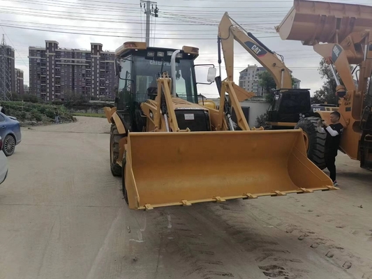 CAT 420F Carregadora de retroescavadeira com válvula hidráulica Liyuan do Japão, de peso operacional de 15 toneladas