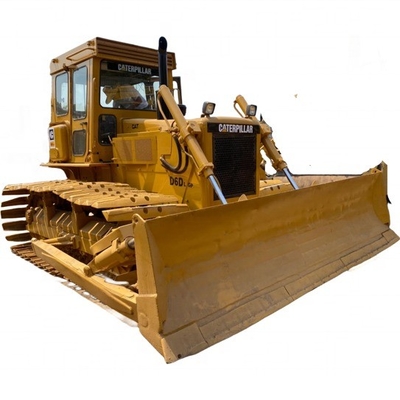 Bulldozer CAT D6D usado com cilindro e bomba Liyuan em excelente estado