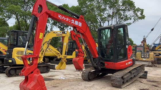 2000 KG Liyuan bomba hidráulica usado Kubota KX163-5 escavadeira em excelente estado