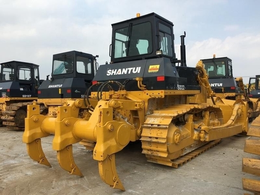 Pintura original Shantui SD22 EPA Motor Bulldozer hidráulico Moving Type Crawler Bulldozer