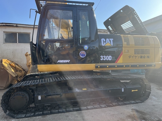 330D2L Excavadora de segunda mão CAT 330D2L com 20000 KG de peso da máquina