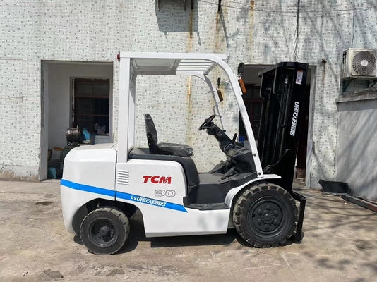 TCM FD30 3t Mini-Forklift Motor Diesel para caminhão de elevação de paletes de contentores de armazém