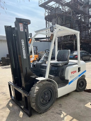 TCM FD30 3t Mini-Forklift Motor Diesel para caminhão de elevação de paletes de contentores de armazém