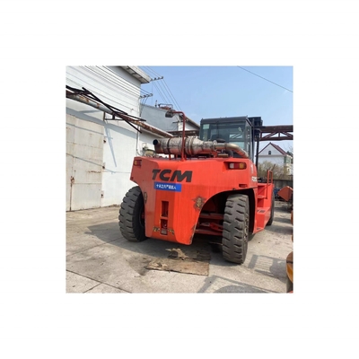 TCM 25ton Mini Forklift Motor Diesel para caminhão de elevação de paletes de contêineres de armazém