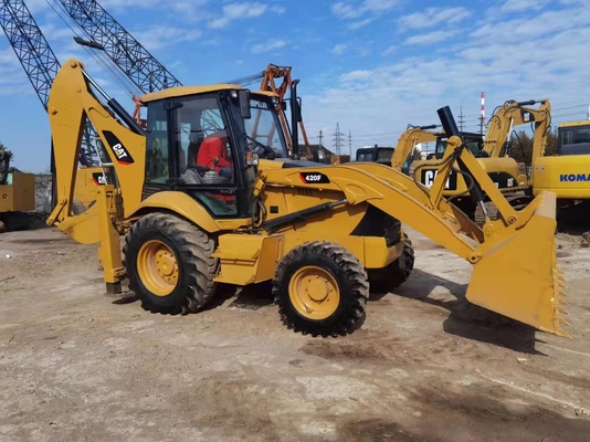 2022 Carregador de retroescavadeira CAT420F usado para aplicações de construção pesada