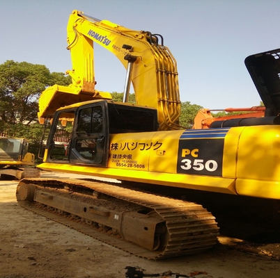 Excavadora usada Komatsu PC350 Japão Pintura original 35ton Excavadora Komatsu Crawler