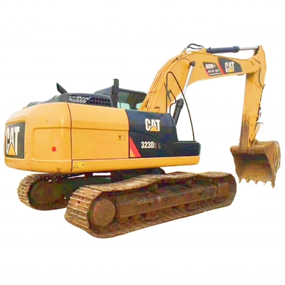 Excavadora japonesa de pintura original Caterpillar 323D2L Usada com bomba hidráulica Liyuan